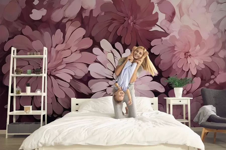 murales de pared Flores grandes w03894