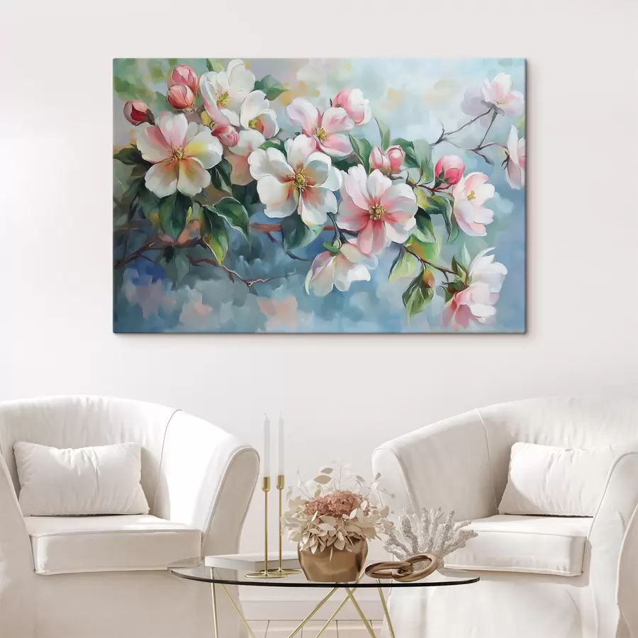 murales de pared Rama con flores s44328