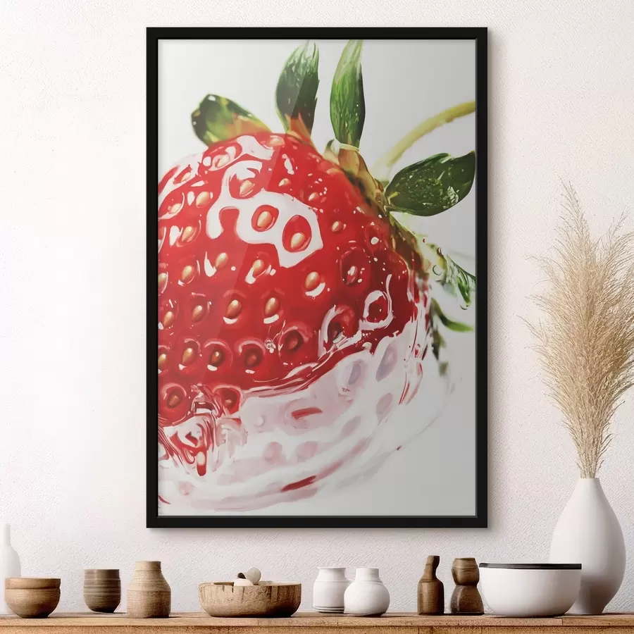 murales de pared Fresas grandes f44320