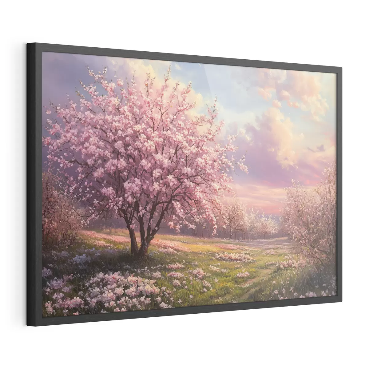 Poster Árboles rosas en flor f44324