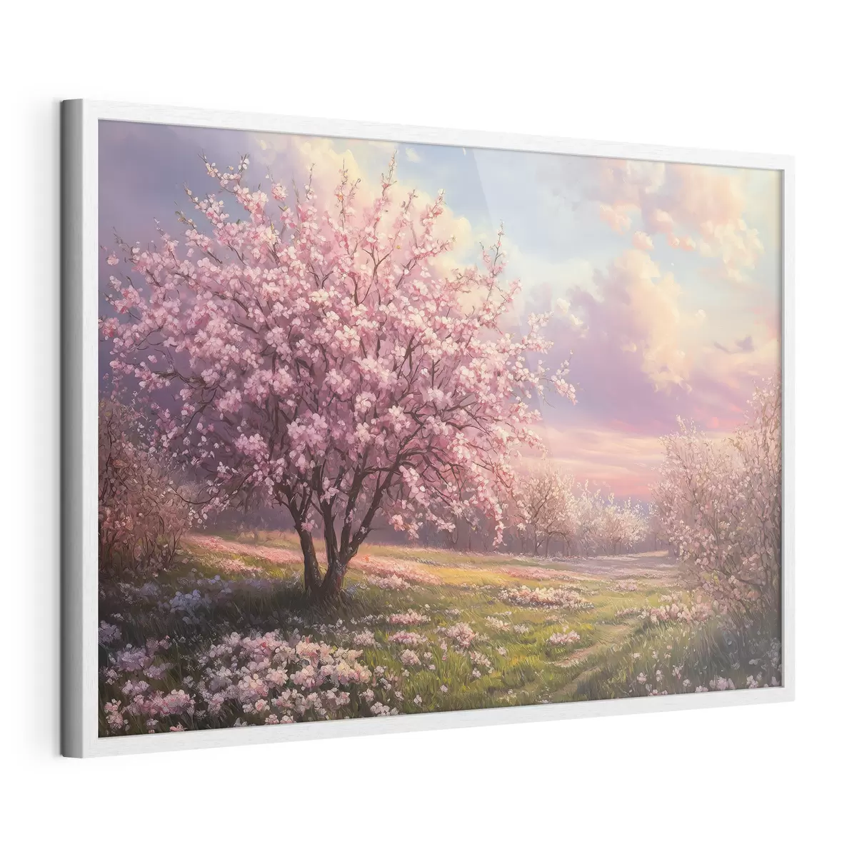 Poster Árboles rosas en flor f44324