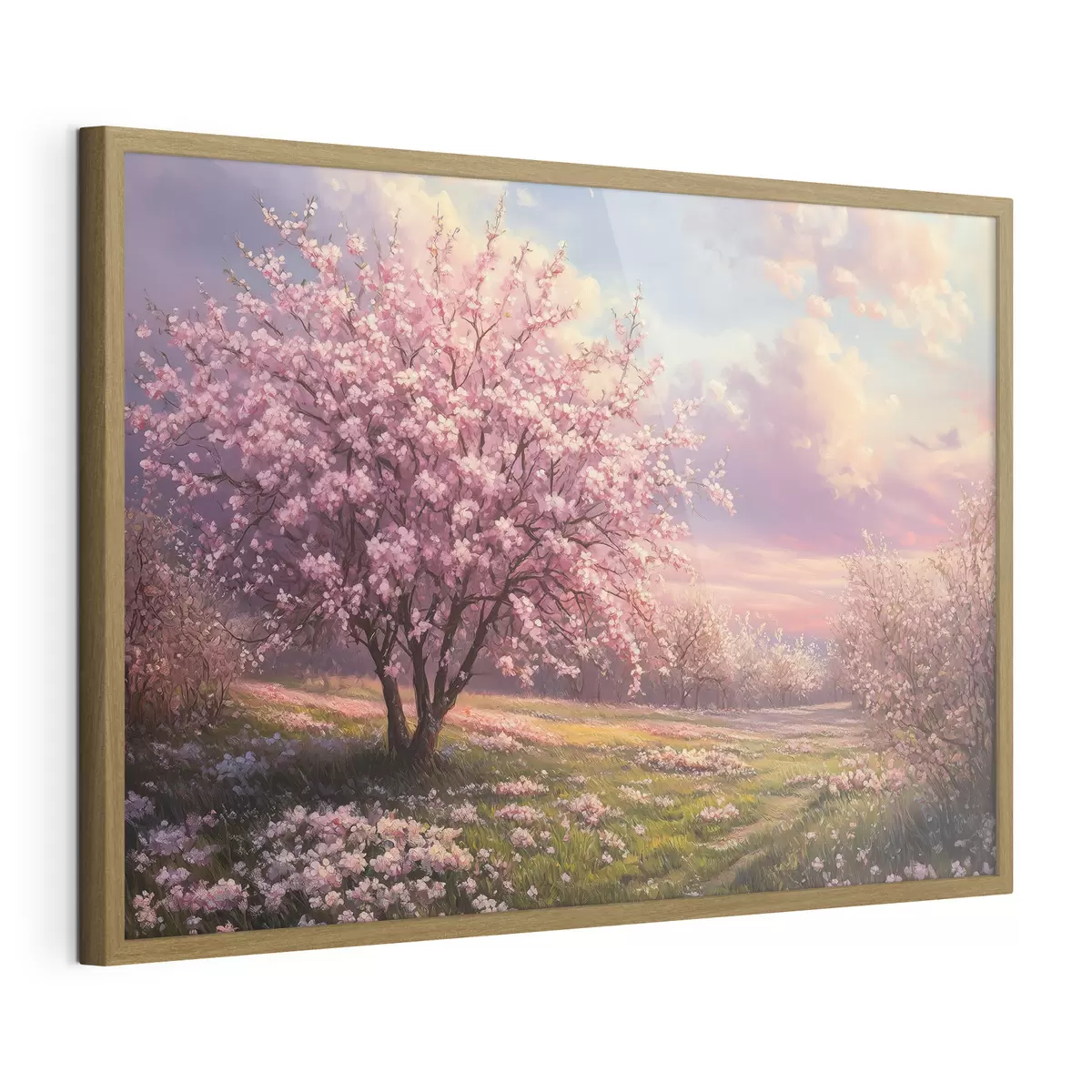 Poster Árboles rosas en flor f44324