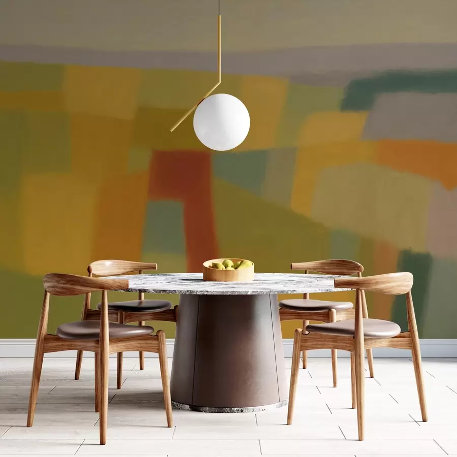 murales de pared paisaje abstracto w03966