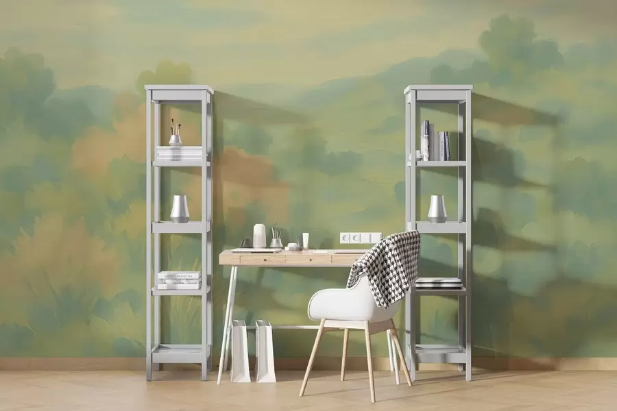 murales de pared Campo delicado w03977