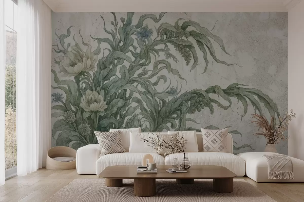 murales de pared Plantas surrealistas w03979