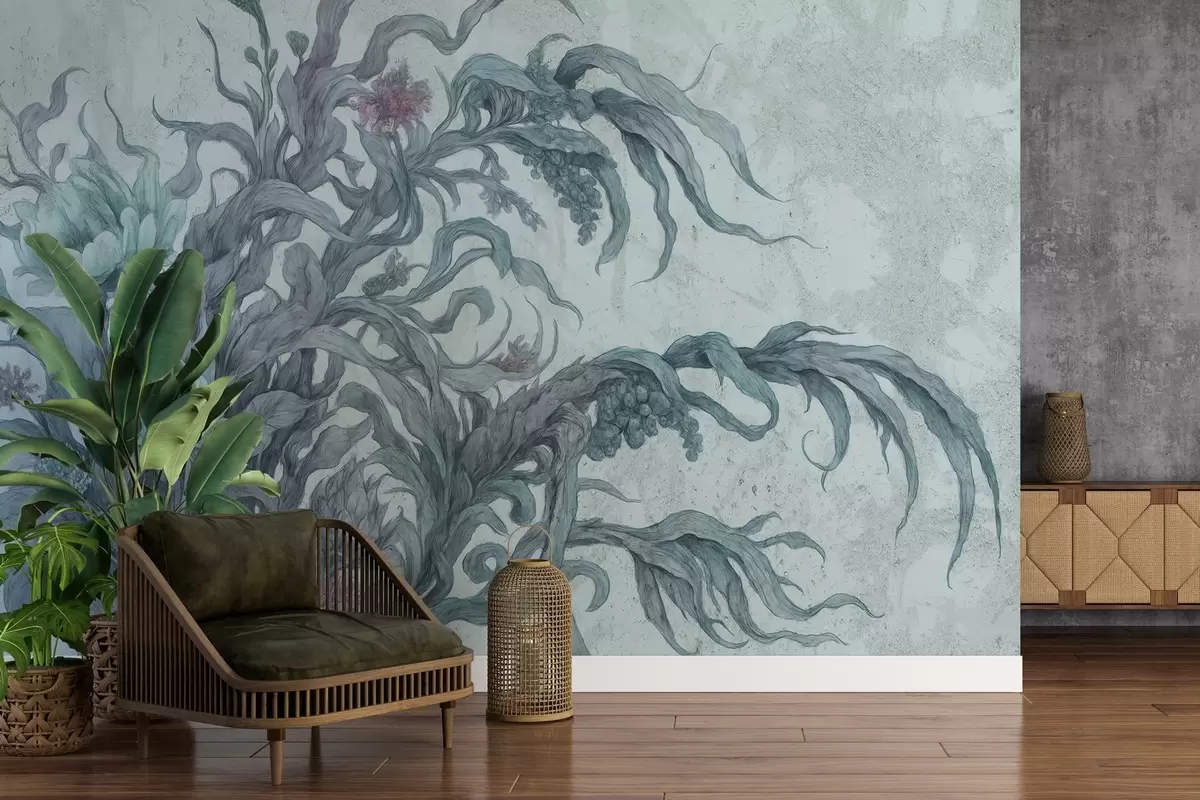 murales de pared Plantas surrealistas w03979v1