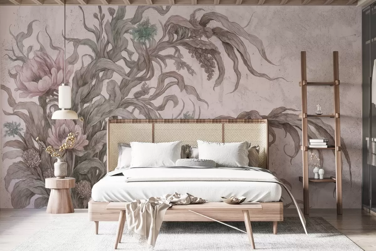 murales de pared Plantas surrealistas w03979v2