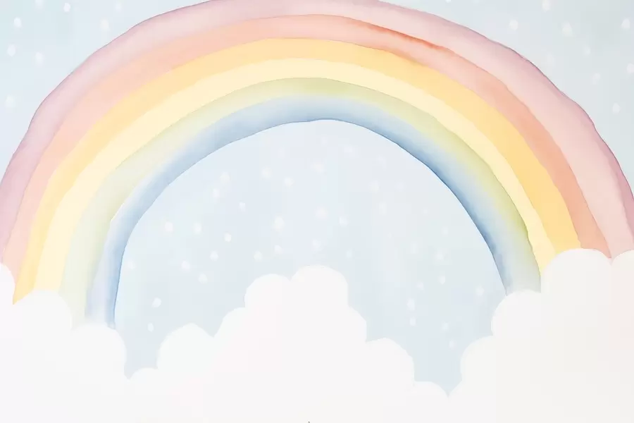 murales de pared Arco iris w03924