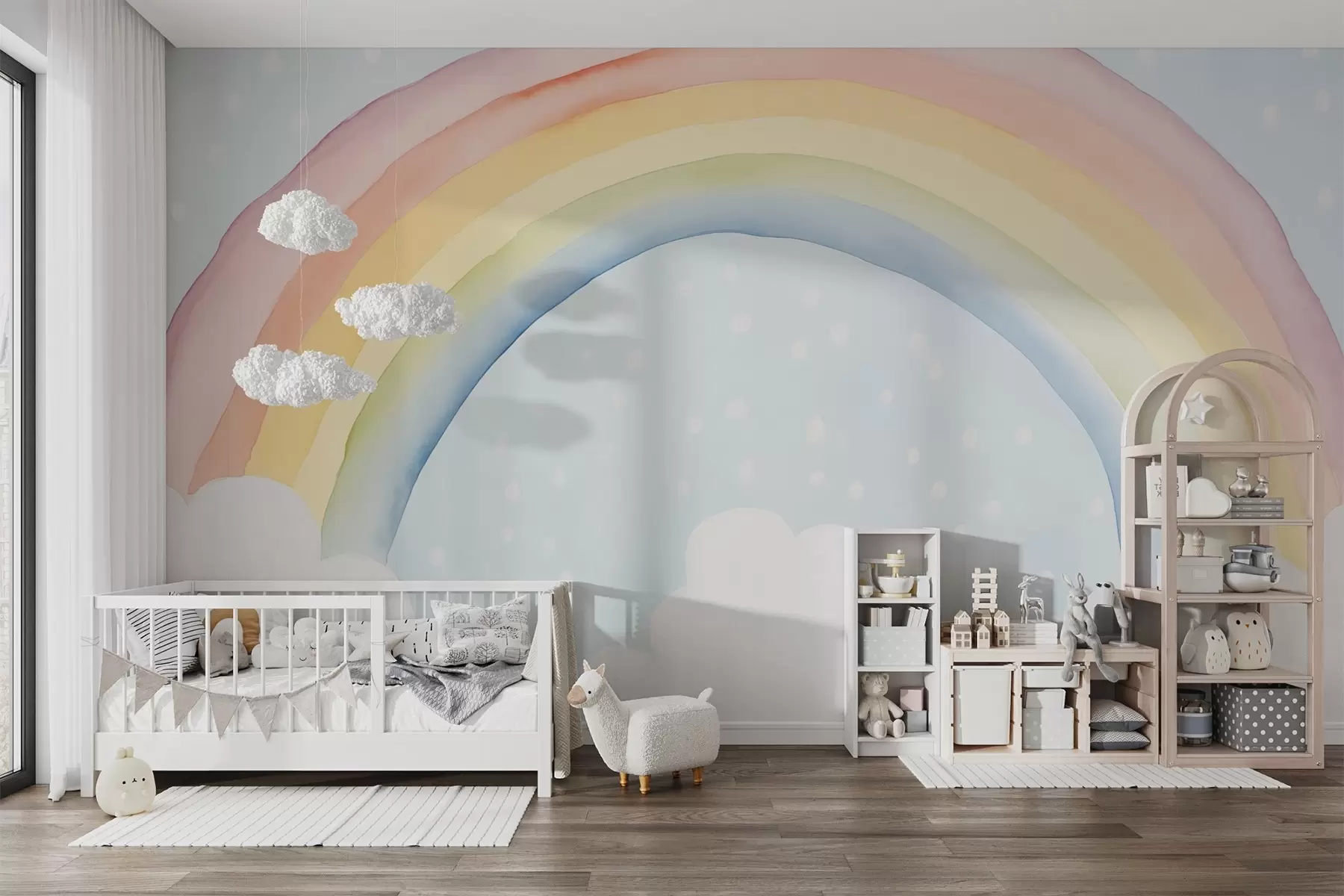 murales de pared Arco iris w03924