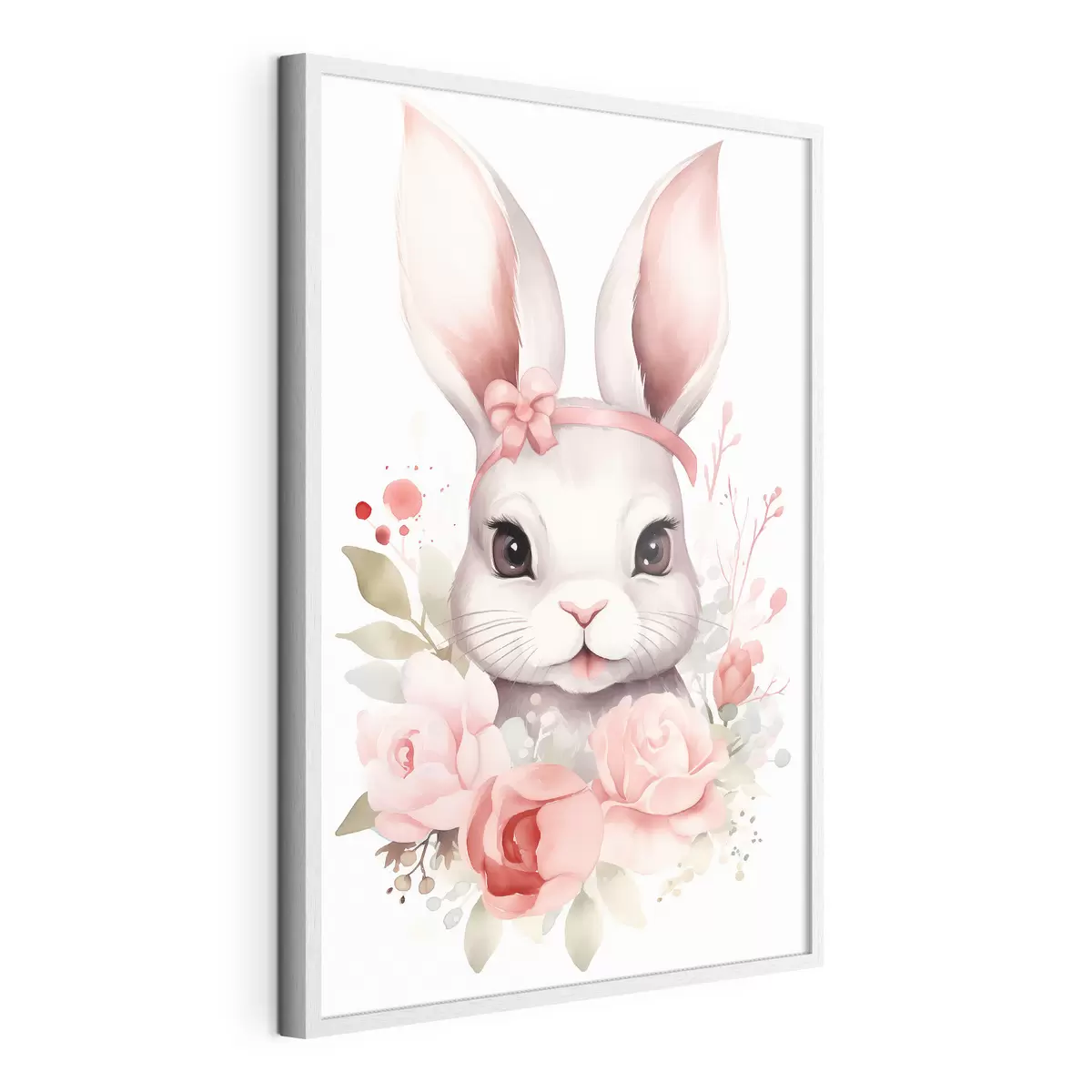 Poster Liebre de acuarela f44387