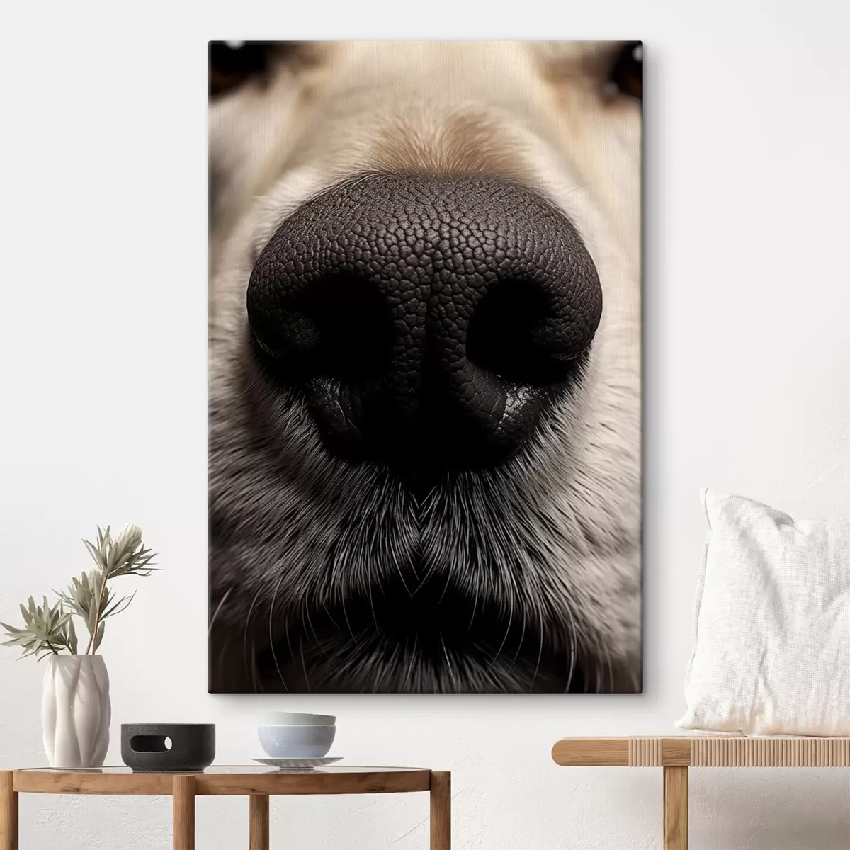 murales de pared Nariz de perro s44273