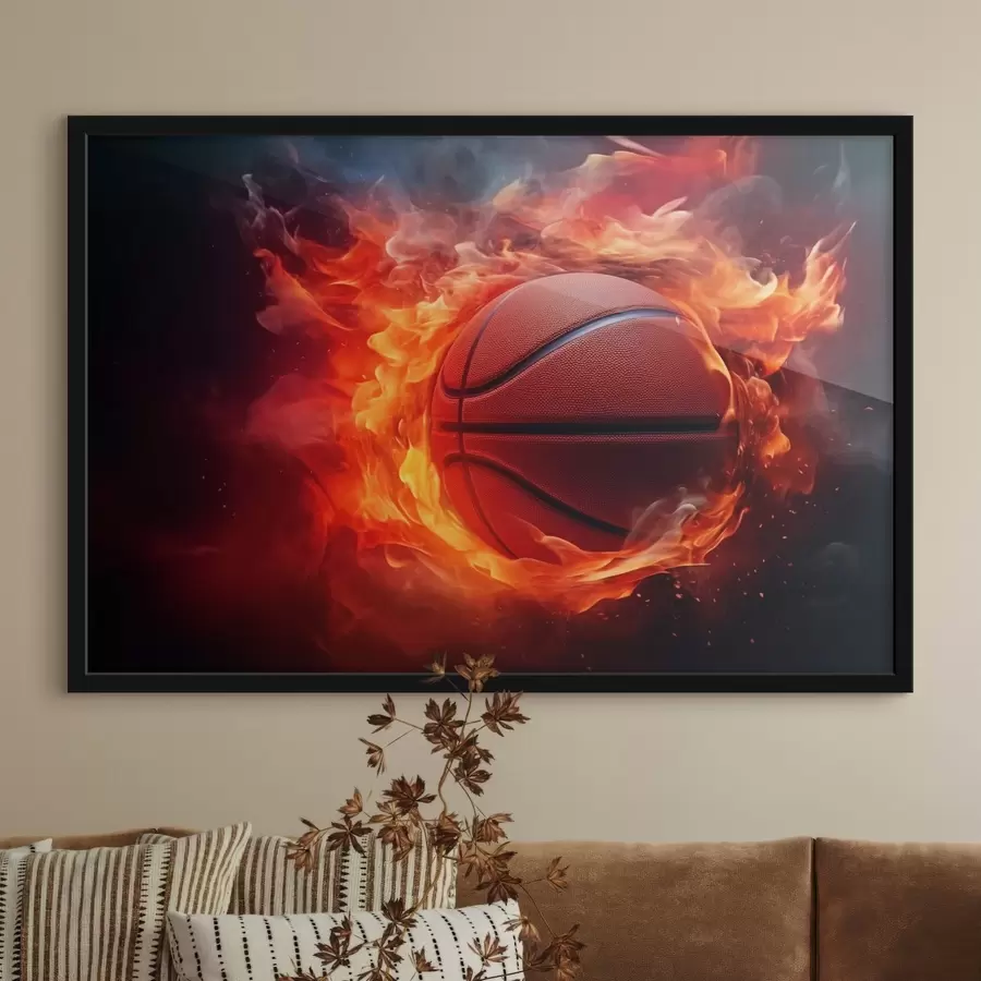 murales de pared Baloncesto f44272