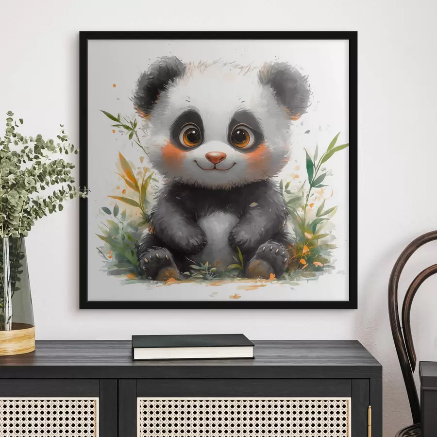 murales de pared Bonito panda f44362