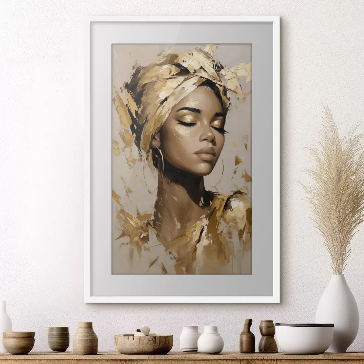 Poster Ensueño dorado f44368