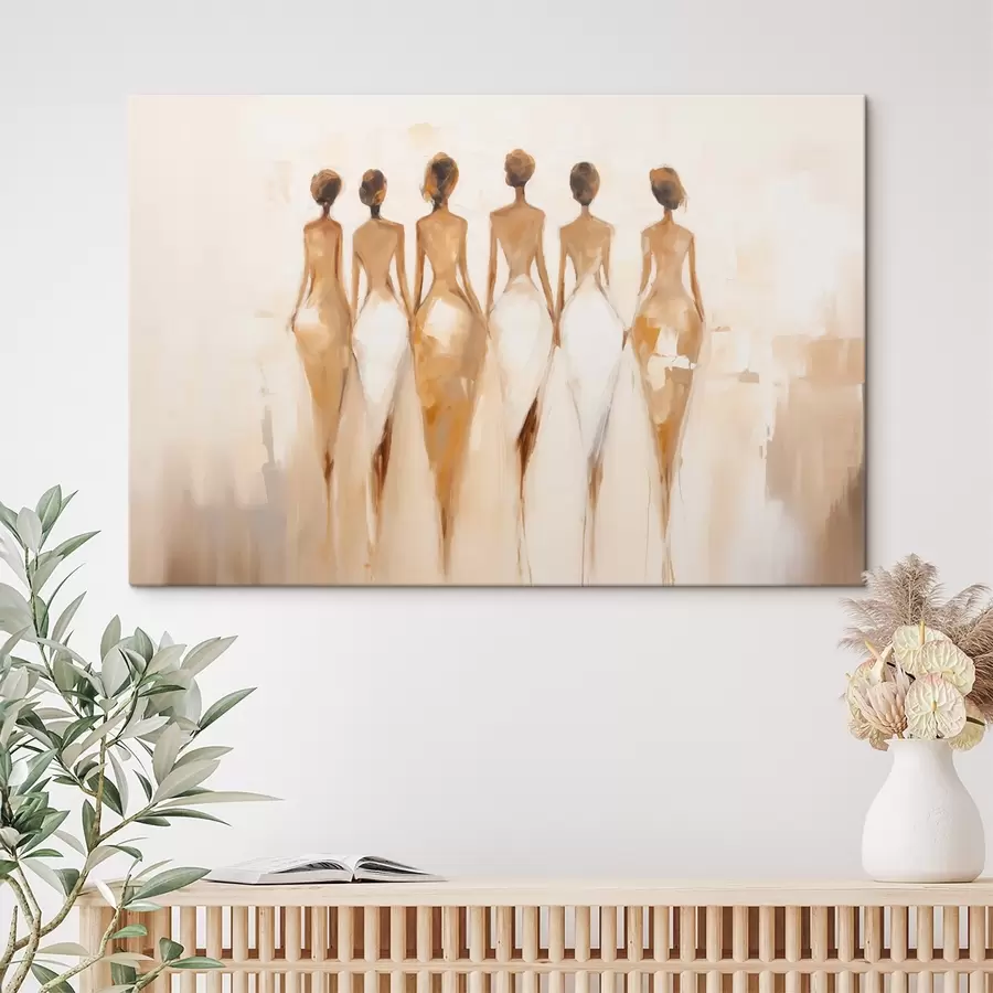 murales de pared Abstracción femenina s44420