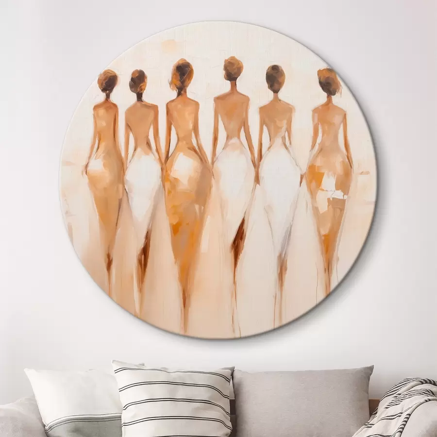 murales de pared Abstracción femenina r44420