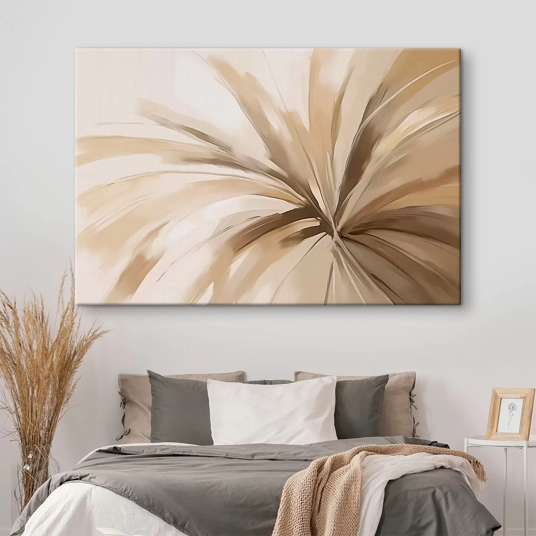 murales de pared Trazos en forma de flor s44487