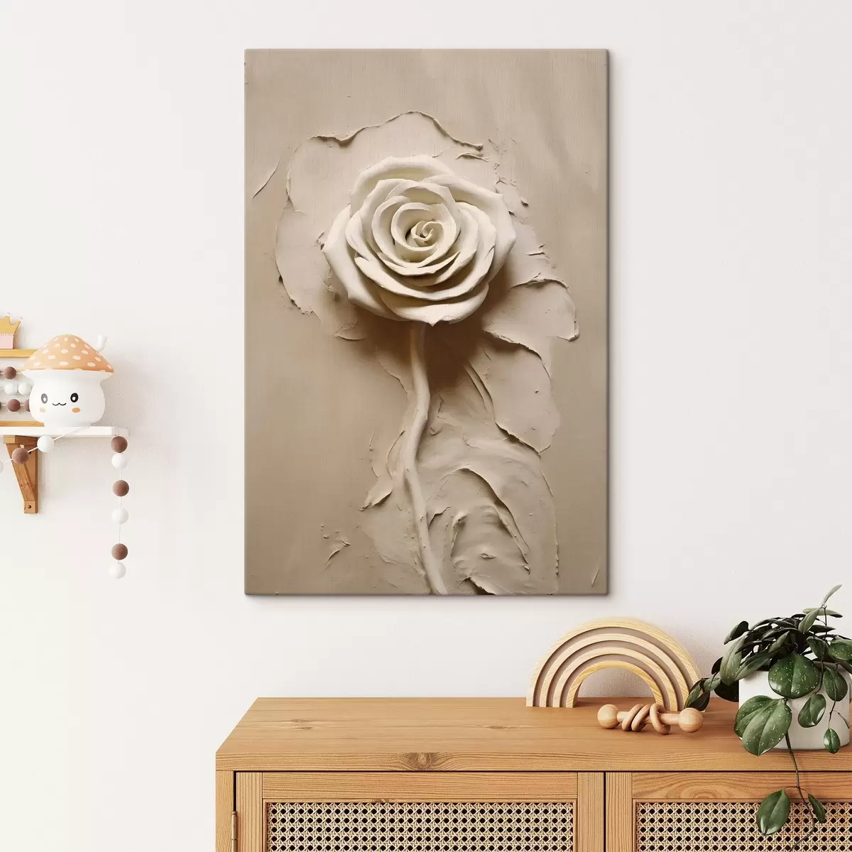 murales de pared Rosa s44489