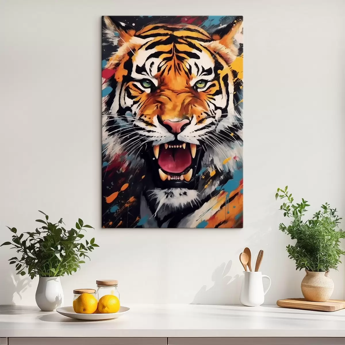 murales de pared Tigre brillante s44497