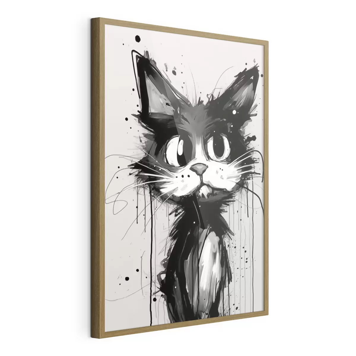 Poster Gato y chispa f44483