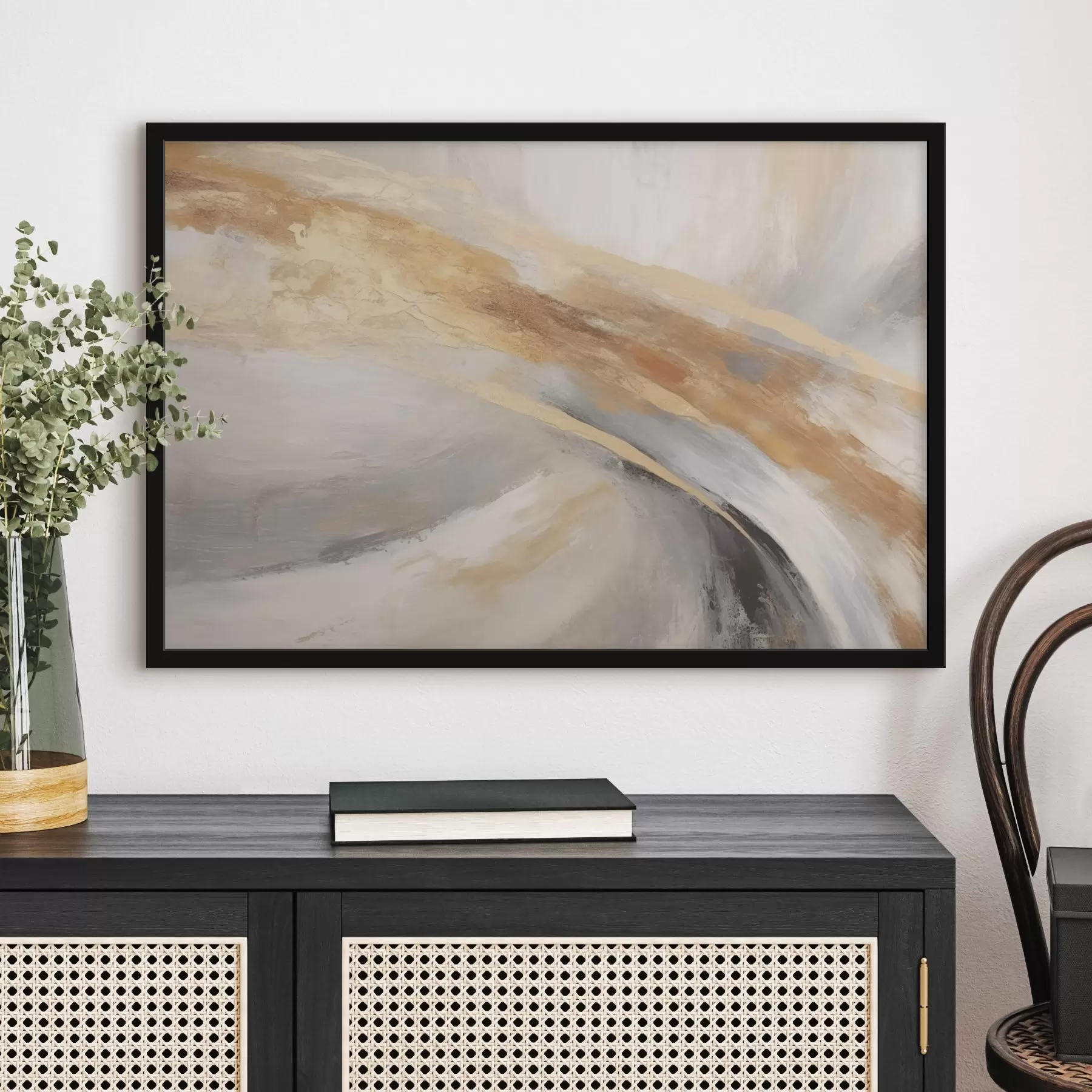 murales de pared Trazos ligeros f44488