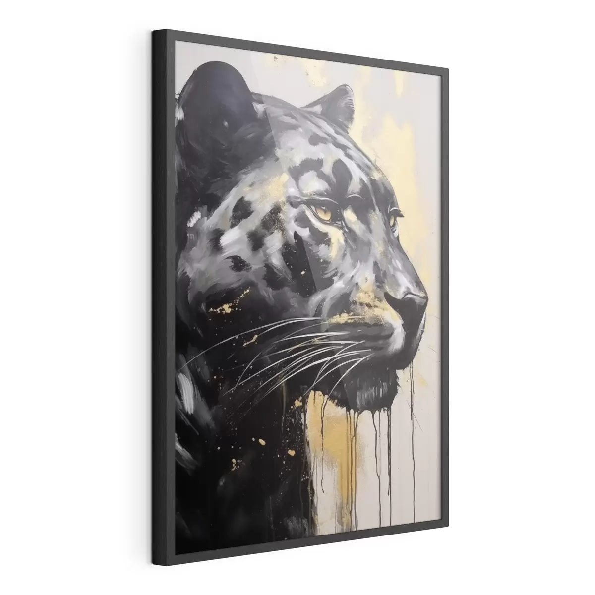 Poster Pantera negra con ojos amarillos f44493