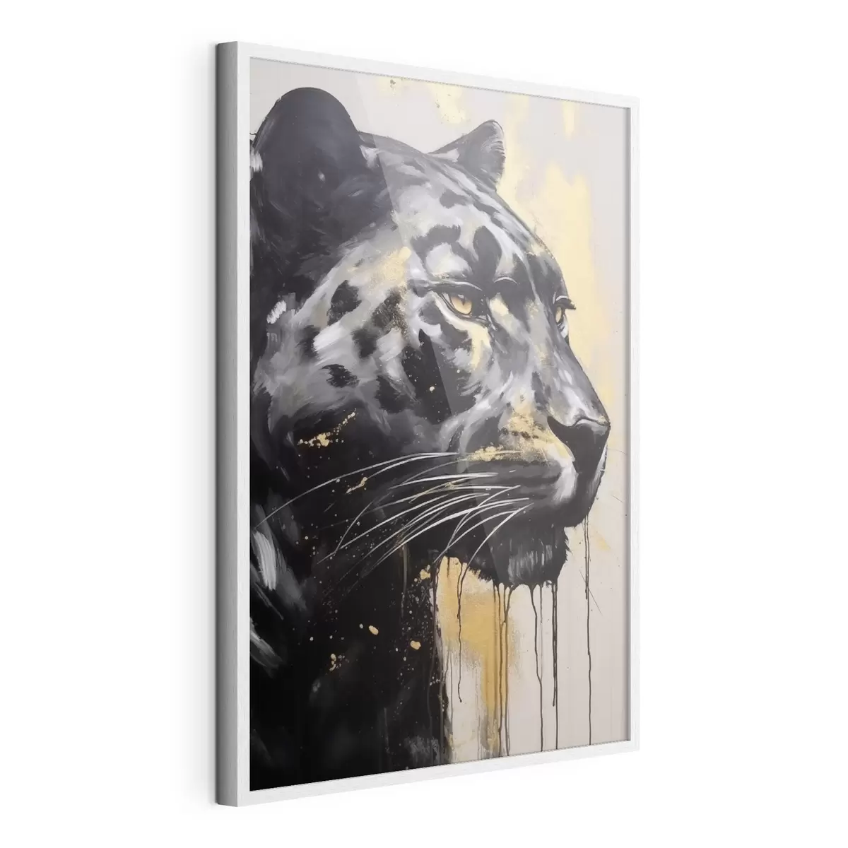 Poster Pantera negra con ojos amarillos f44493