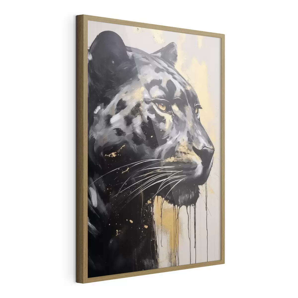 Poster Pantera negra con ojos amarillos f44493
