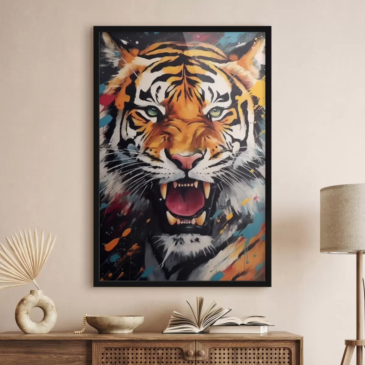 Poster Tigre brillante f44497