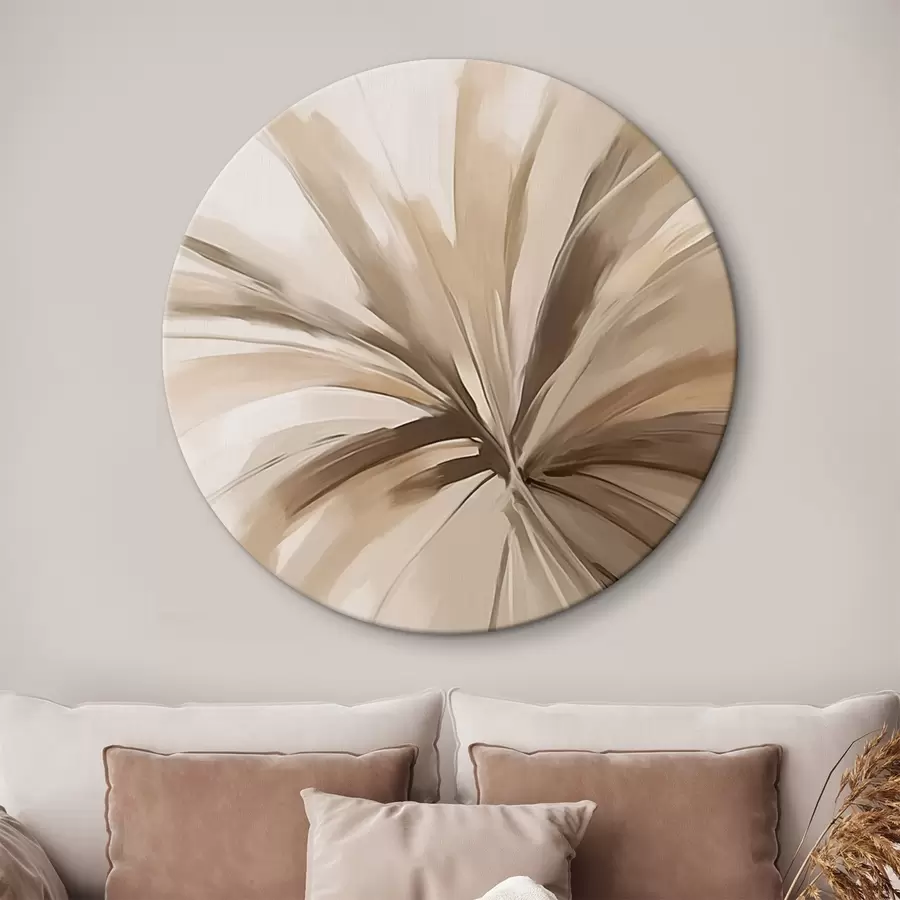 murales de pared Trazos en forma de flor r44487