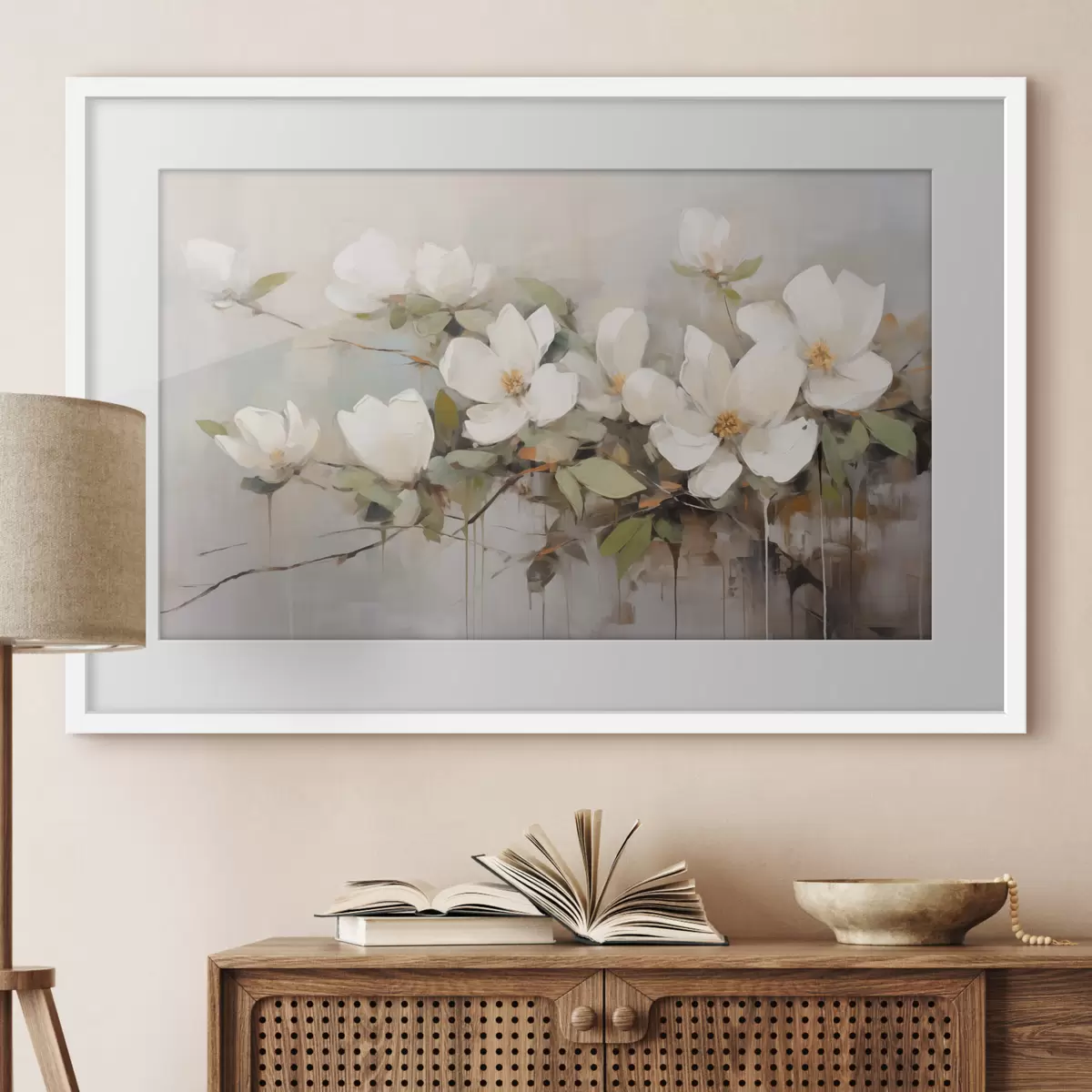Poster Silencio de magnolias f44404