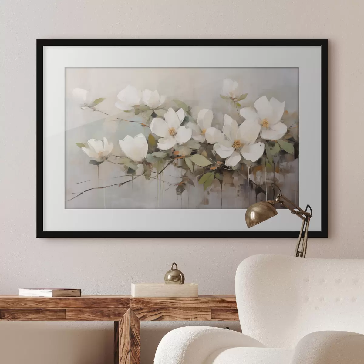 Poster Silencio de magnolias f44404