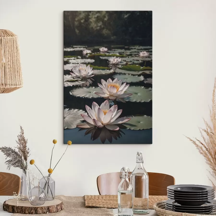 murales de pared Flores flotantes s44478