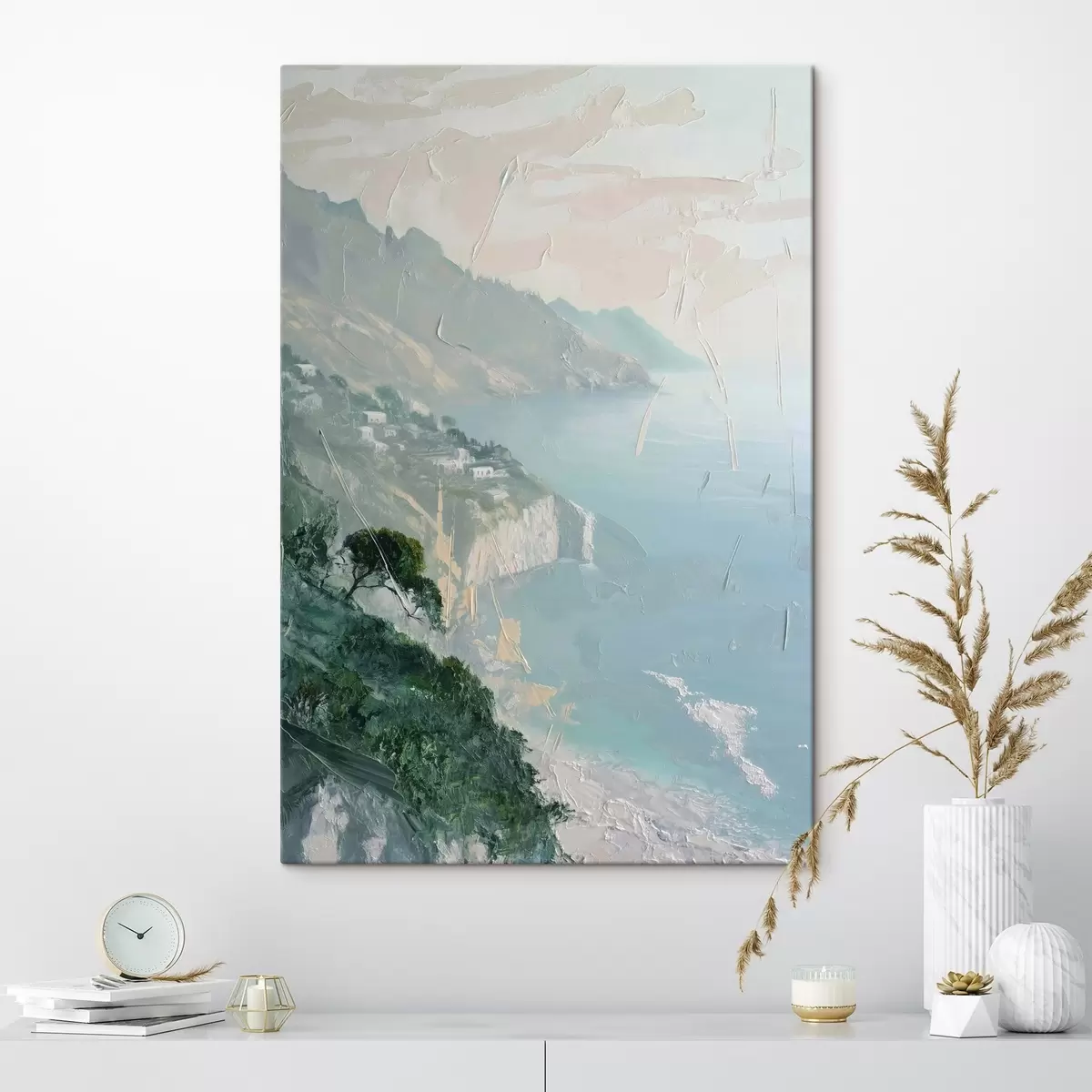 murales de pared Imitación paisajística de la pintura s44521