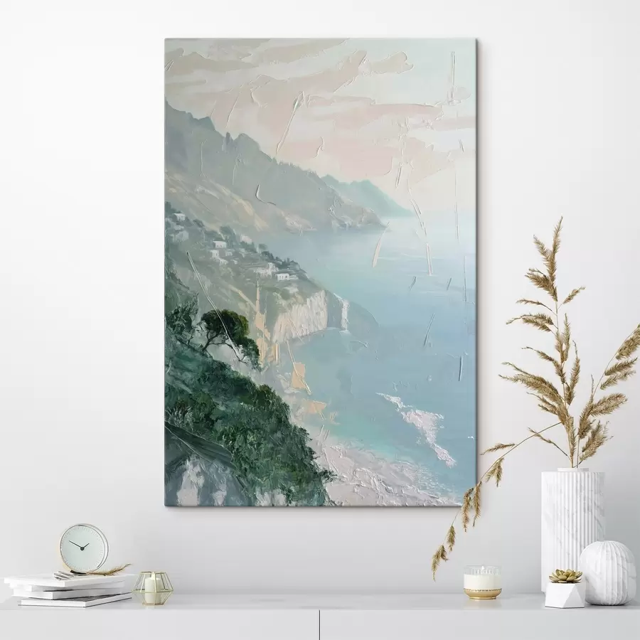 murales de pared Imitación paisajística de la pintura s44521