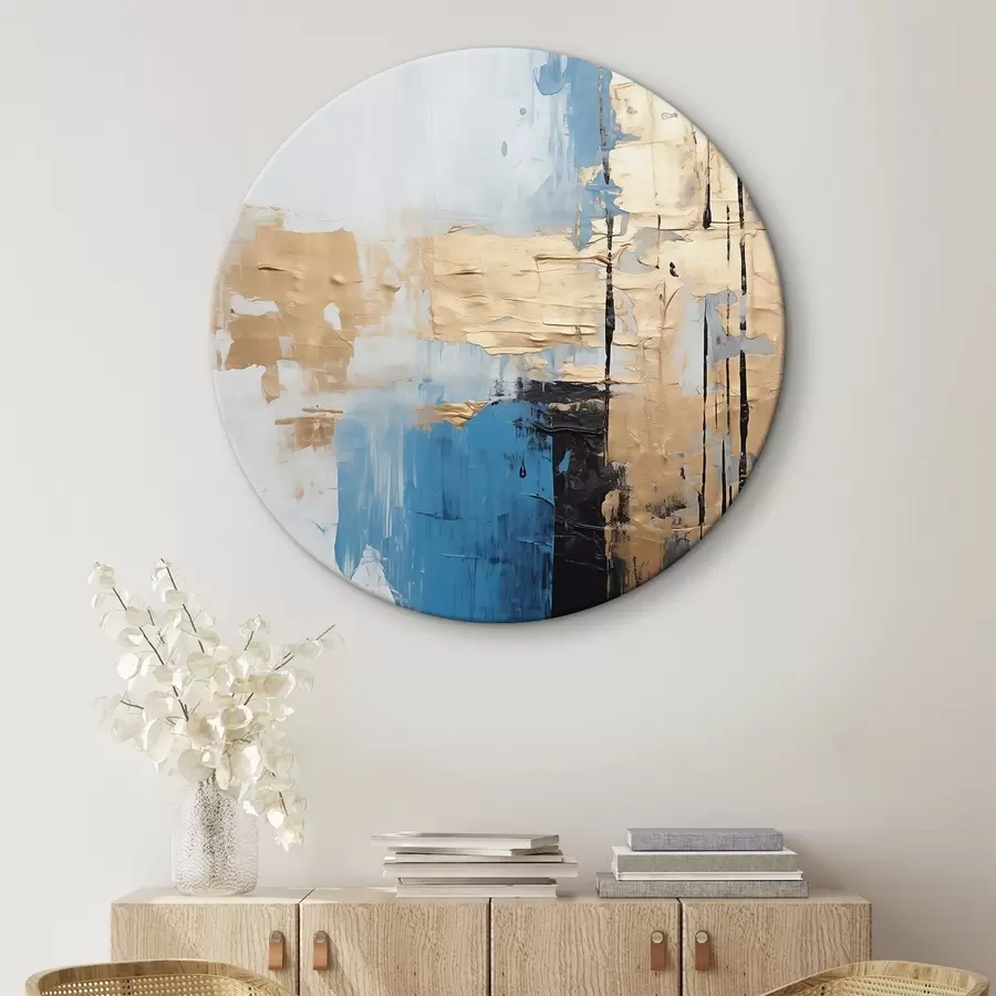 murales de pared Abstracción imitación de la pintura r44516