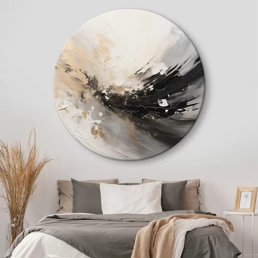 murales de pared Composición abstracta, imitación de pintura r44519