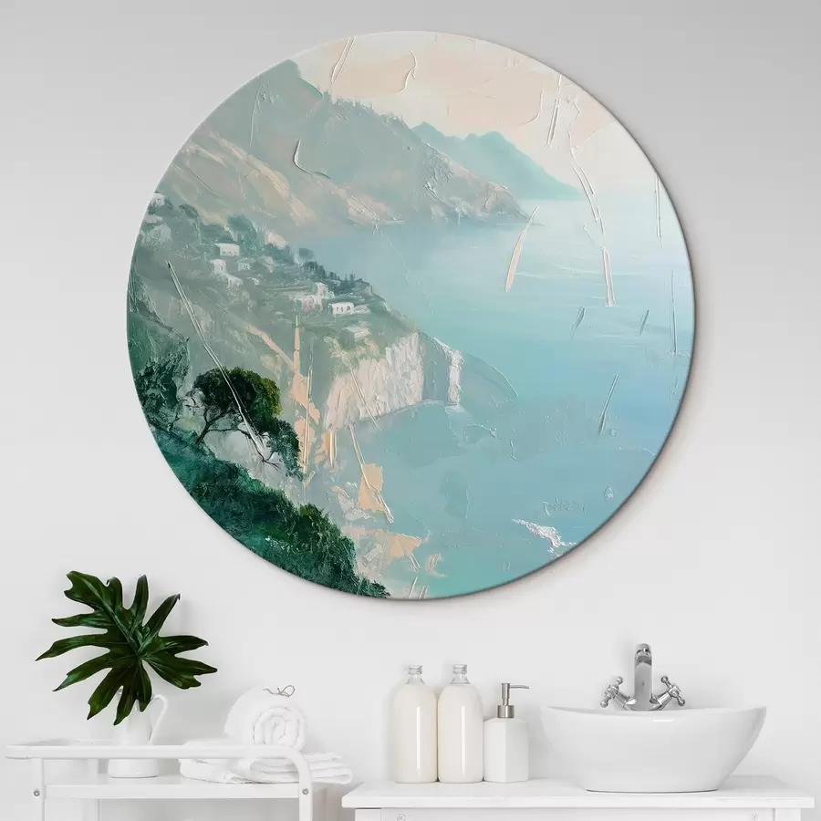 murales de pared Imitación paisajística de la pintura r44521