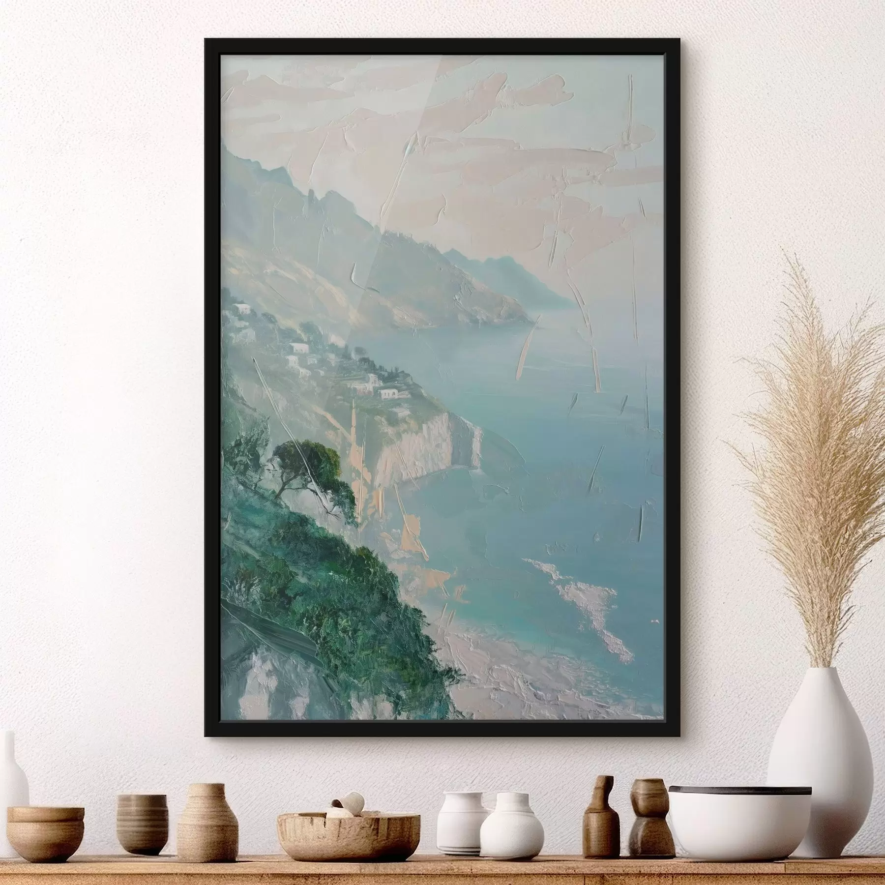 murales de pared Imitación paisajística de la pintura f44521