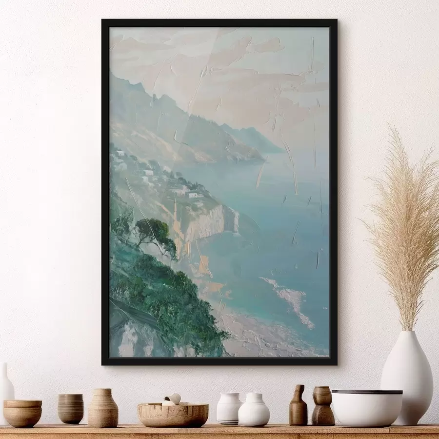 murales de pared Imitación paisajística de la pintura f44521