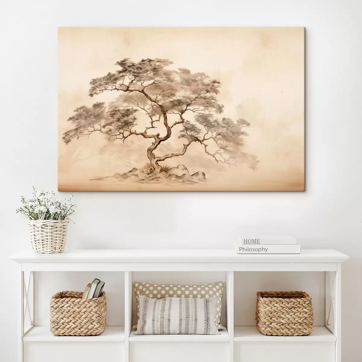 murales de pared Árbol en la colina s44523