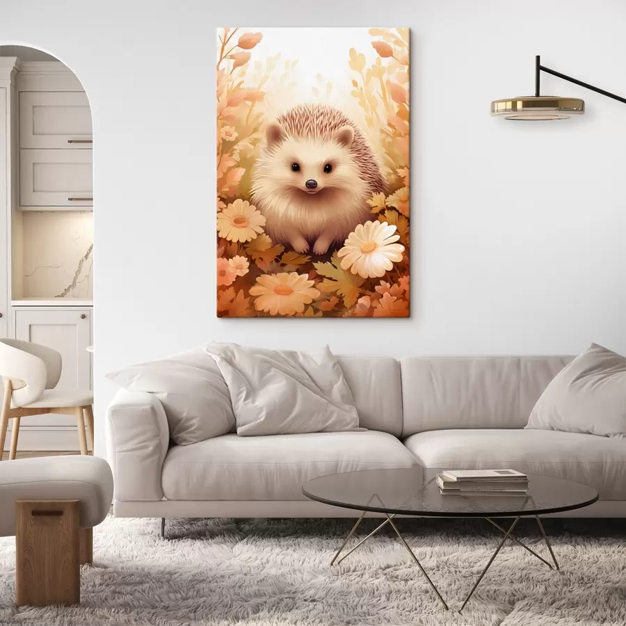 murales de pared Erizo de otoño s44528