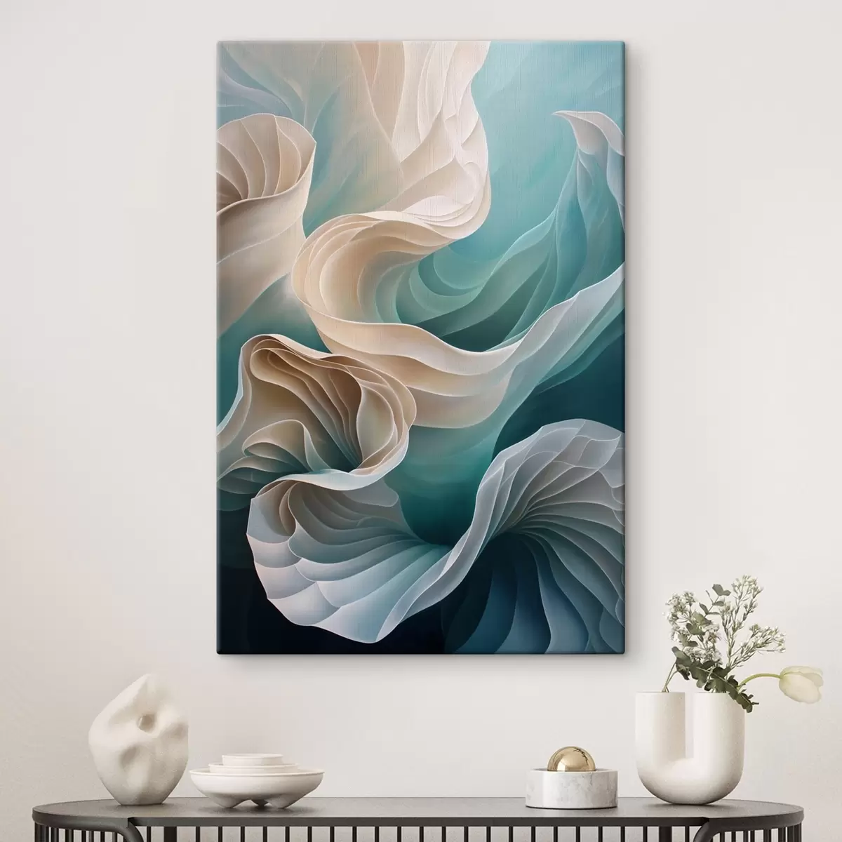 murales de pared Olas y seda s44541