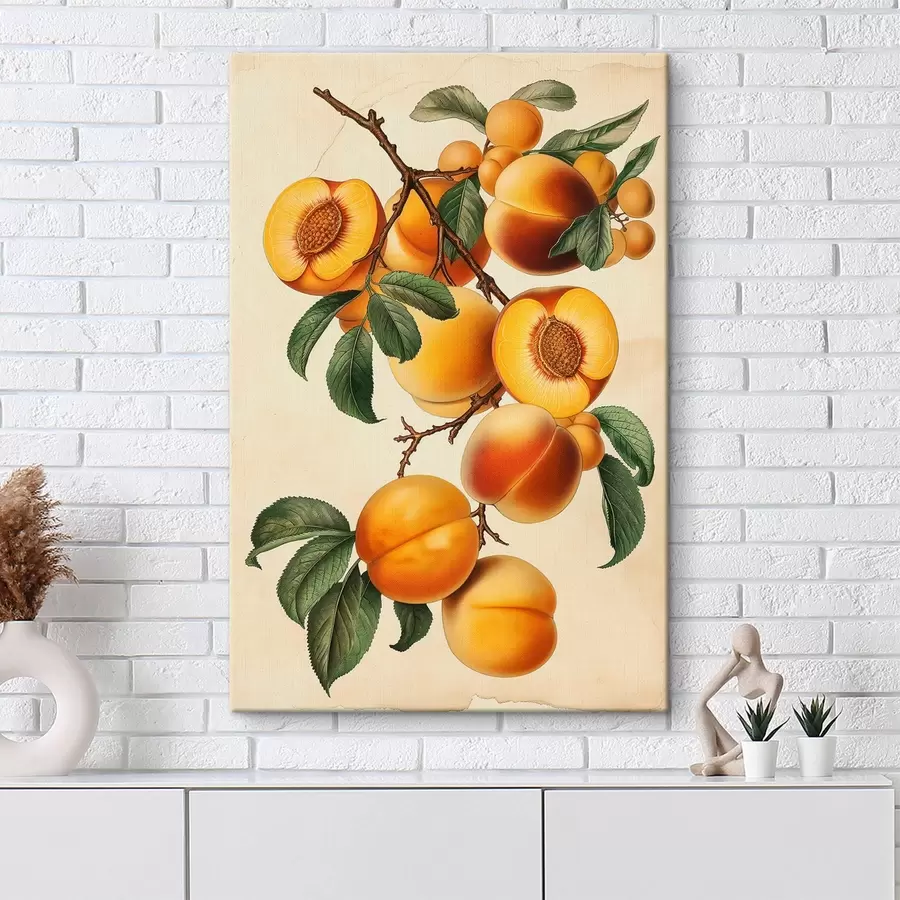 murales de pared Rama de albaricoque s44542