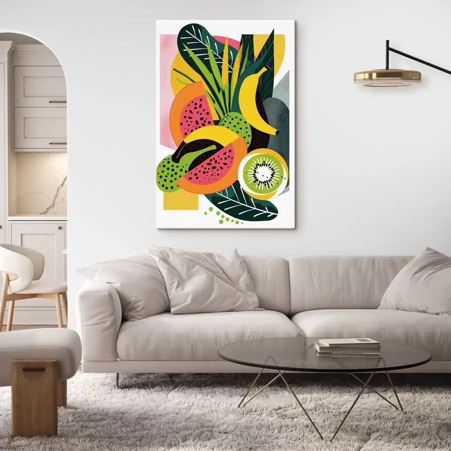 murales de pared Mezcla tropical s44543