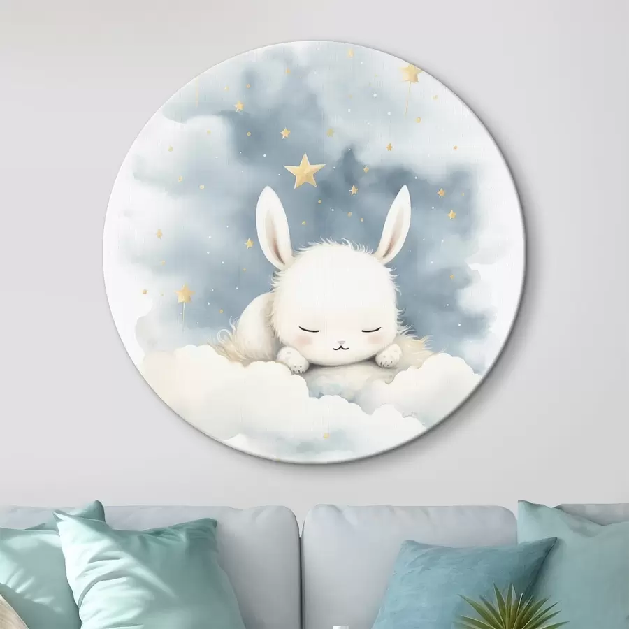 murales de pared Conejito en las nubes r44536