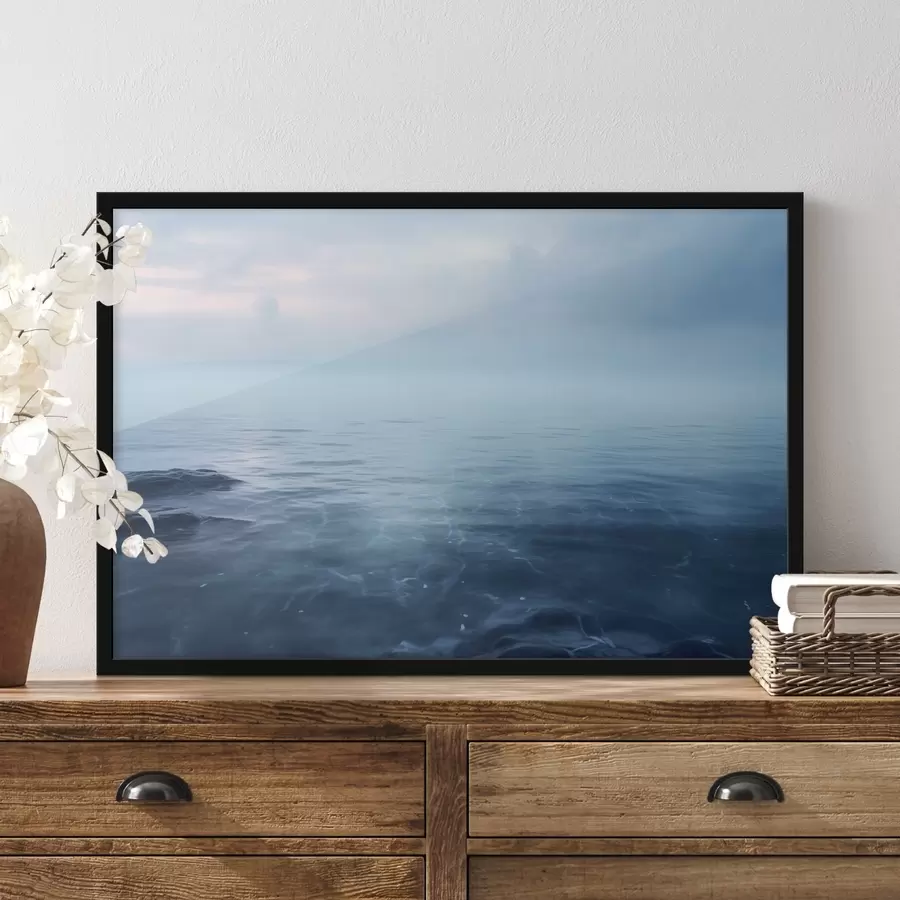 murales de pared Mañana sobre el agua f44526