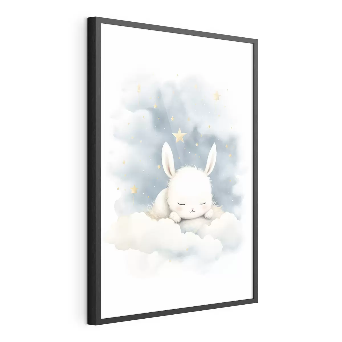Poster Conejito en las nubes f44536