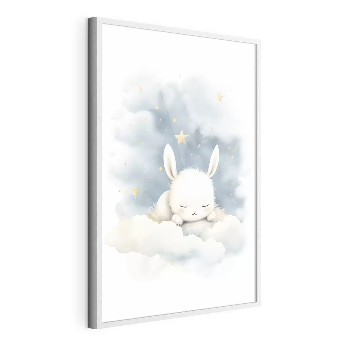Poster Conejito en las nubes f44536