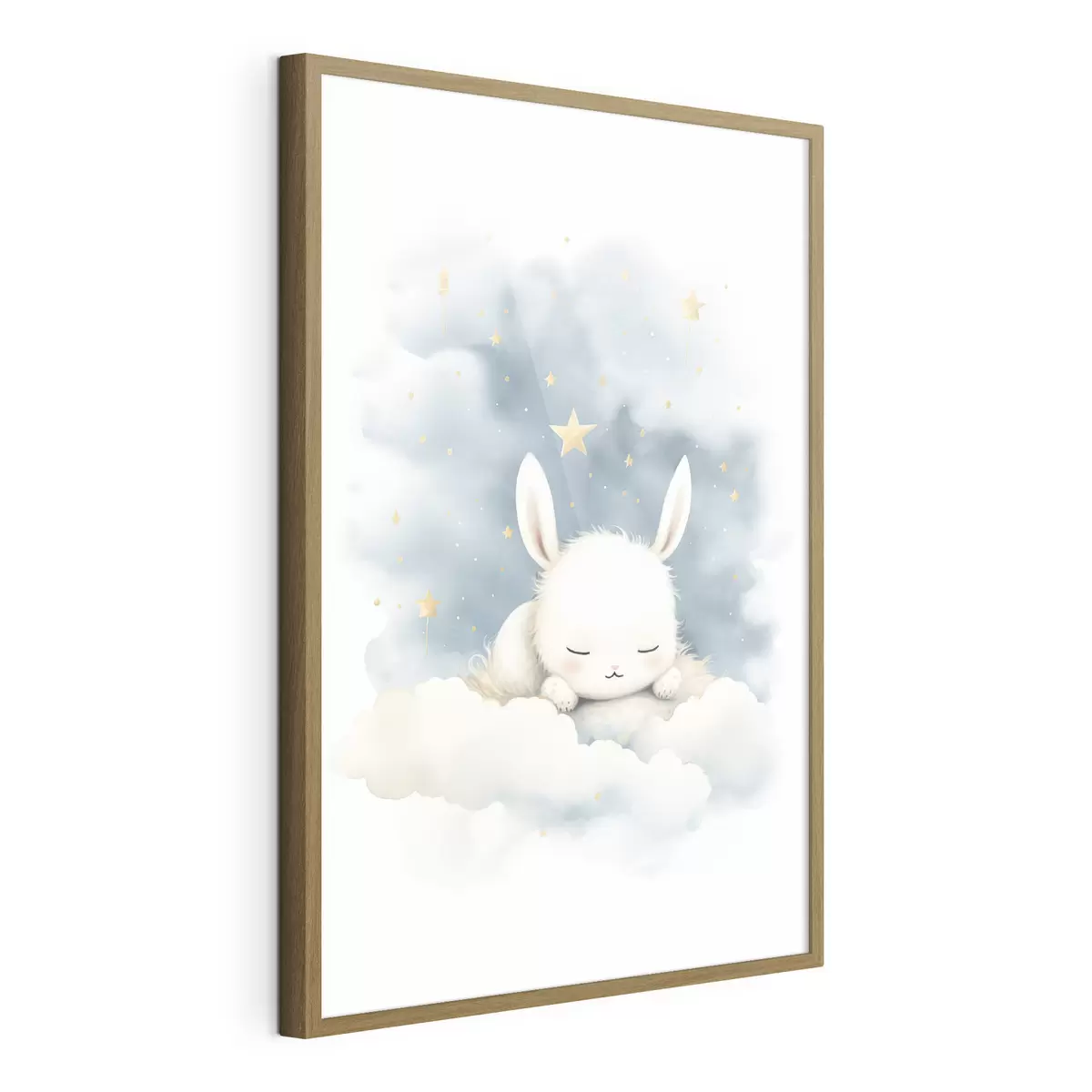 Poster Conejito en las nubes f44536